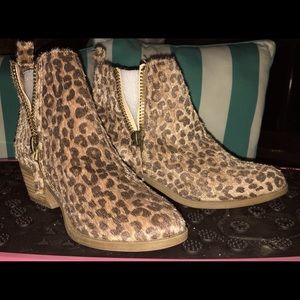 Animal Print Boots